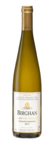 Gewürztraminer Grand Cru fra Birghan - det bedste fra Alsace. 139 kr. pr. stk eller 750 kr. for 6 flasker.